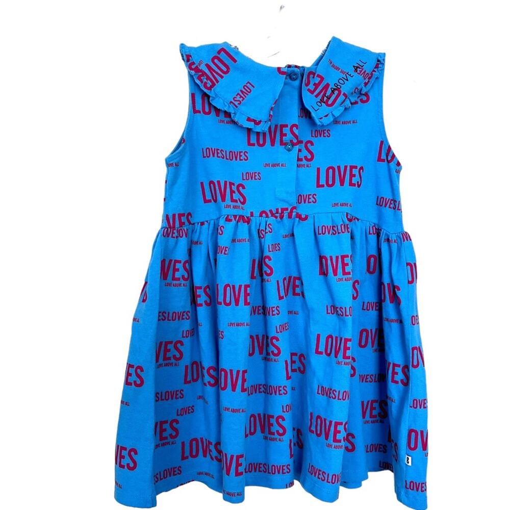 Beau Loves Girls Lyla Collar Sleeveless Dress size 8-9 NWT